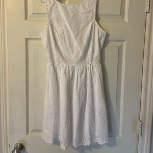 Lilly Pulitzer White Eyelet Dress